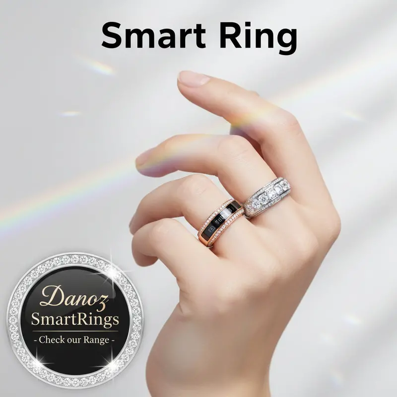 Waterproof Smart Ring With Heart Rate & Sleep Tracking – Bluetooth Fitness Band For Daily Health Monitoring 1
