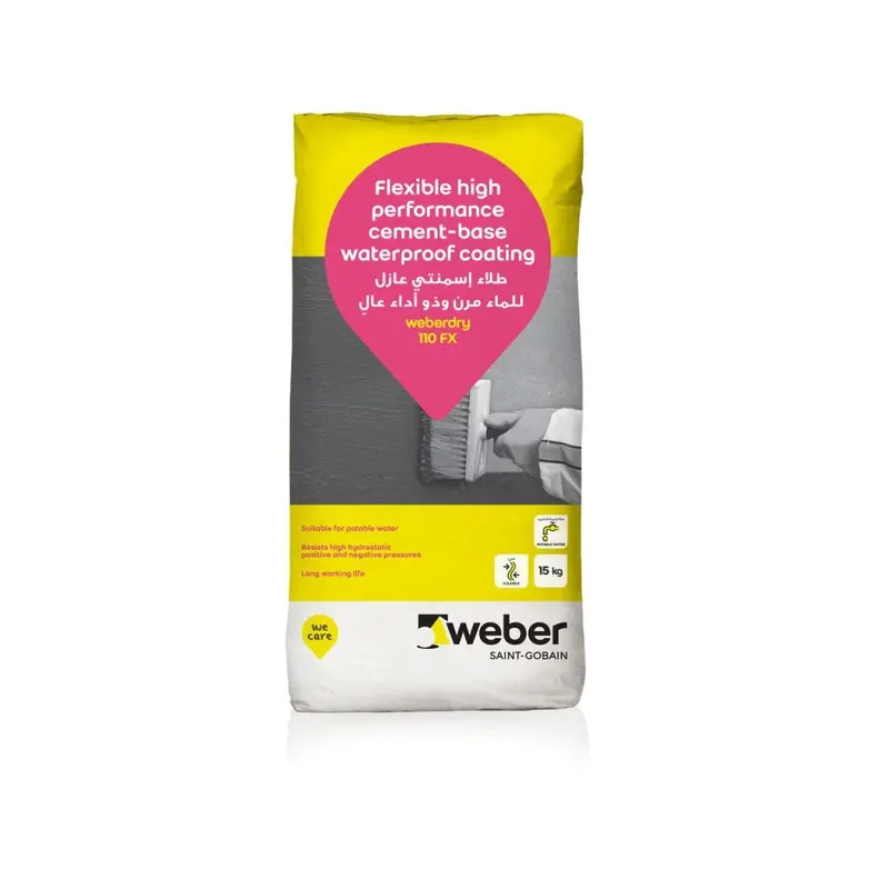 Weber Dry 110 Fx Two-Component Waterproofing Membrane (A+B) 1