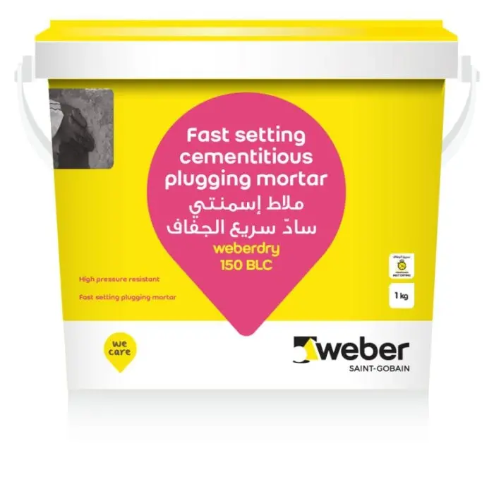 Weber Dry 150 Blc – Rapid-Drying Waterproofing Slurry 1