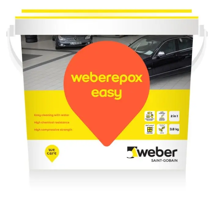 Weber Epoxy Easy Grout – Pre-Mixed, No-Mix Epoxy Tile Grout 1