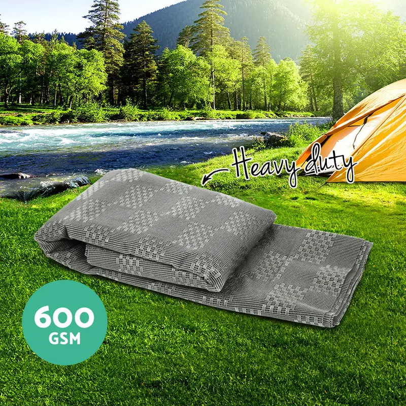 Weisshorn 6M × 2.5M Premium Annex Flooring – 600 Gsm Mesh Mat For Campervans & Outdoor Annexe Spaces 1