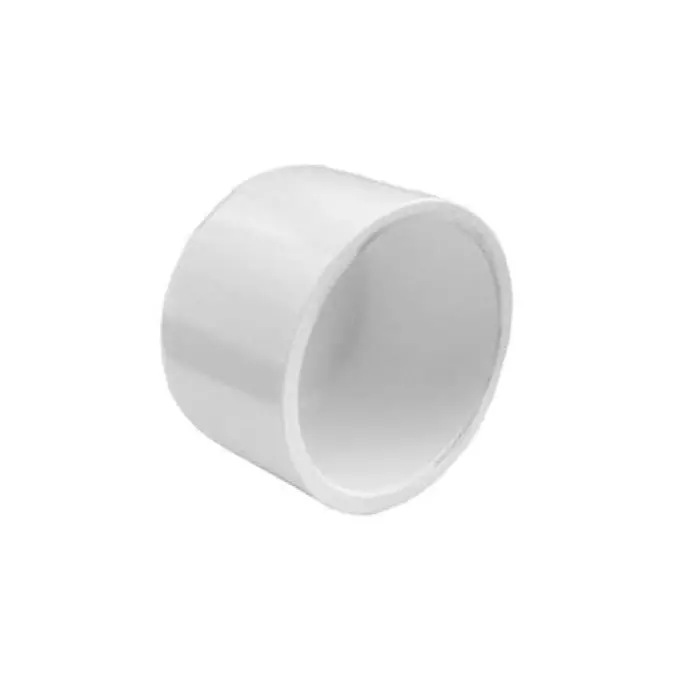 White Pvc End Cap Fitting 1