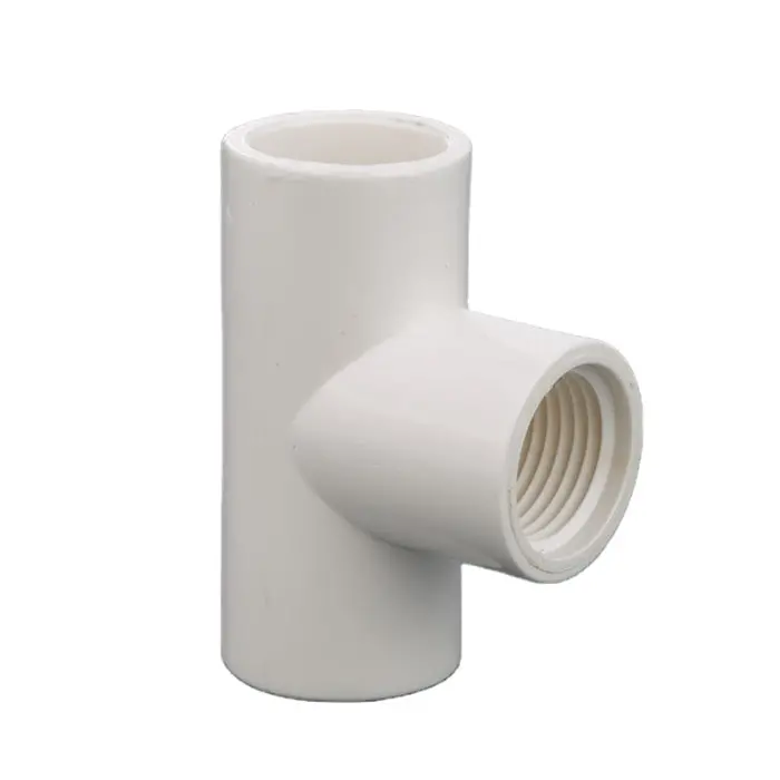 White Pvc Female Tee Fitting 1