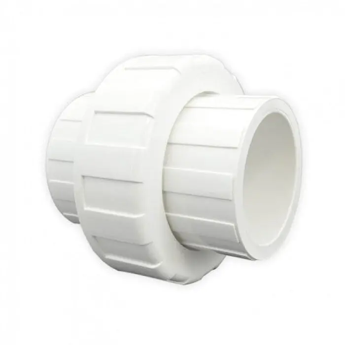 White Pvc Union Fitting For Plumbing 1