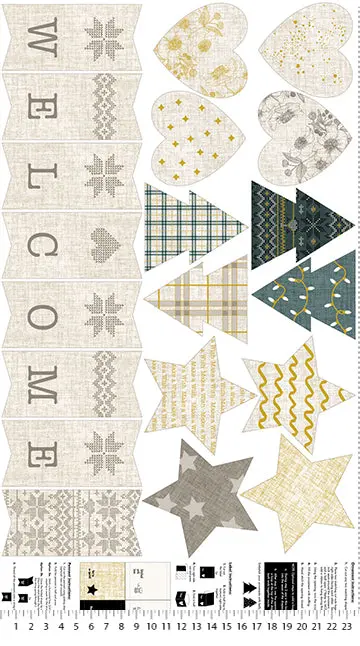 Winter Dreams Panel Fabric Collection (Style 90847M-10) 1