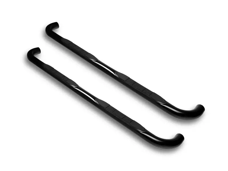 Armordillo Oval Side Step Bars – Black Crew Cab Step System For Chevy Silverado (1999–2018) 1