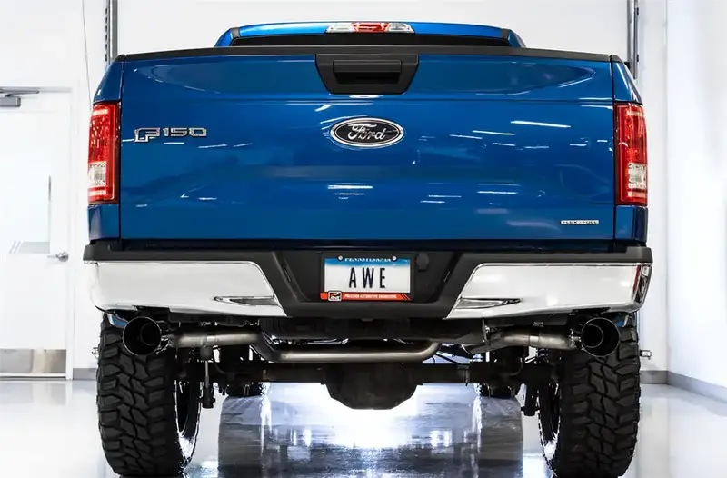 Awe 3015-33120 Dual-Exit Exhaust System For 2015+ Ford F-150 – 5-Foot Configuration 1