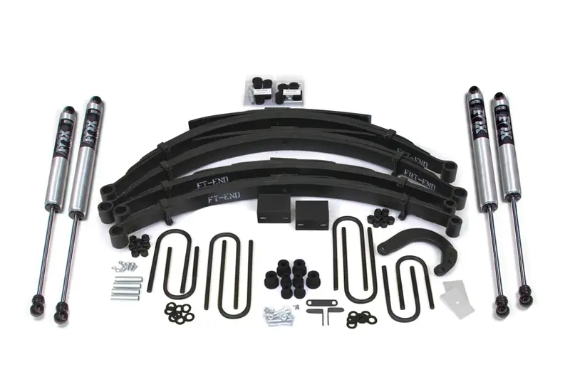 Bds Suspension 77–87 Full-Size Truck Lift Kit – Includes 6" Block & Add-A-Leaf, Model Bds131Fs 1