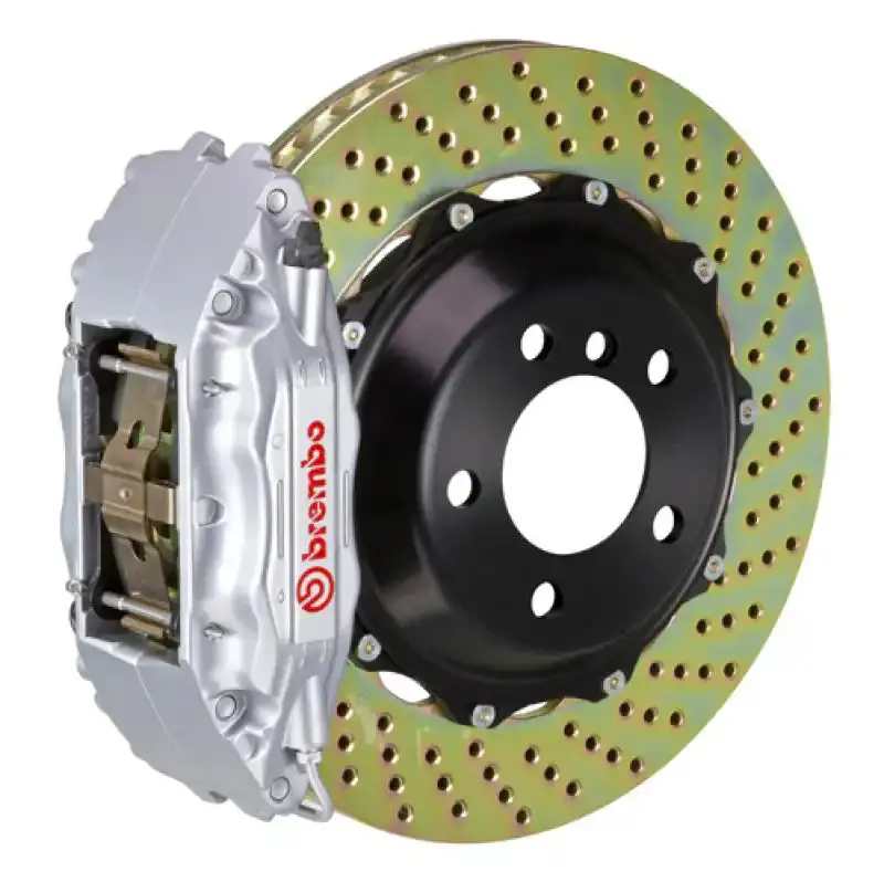 Brembo Gt Big Brake Kit – Front 4-Piston Calipers With Drilled 332X32Mm Two-Piece Rotors (1995–1998 Nissan 240Sx) 1