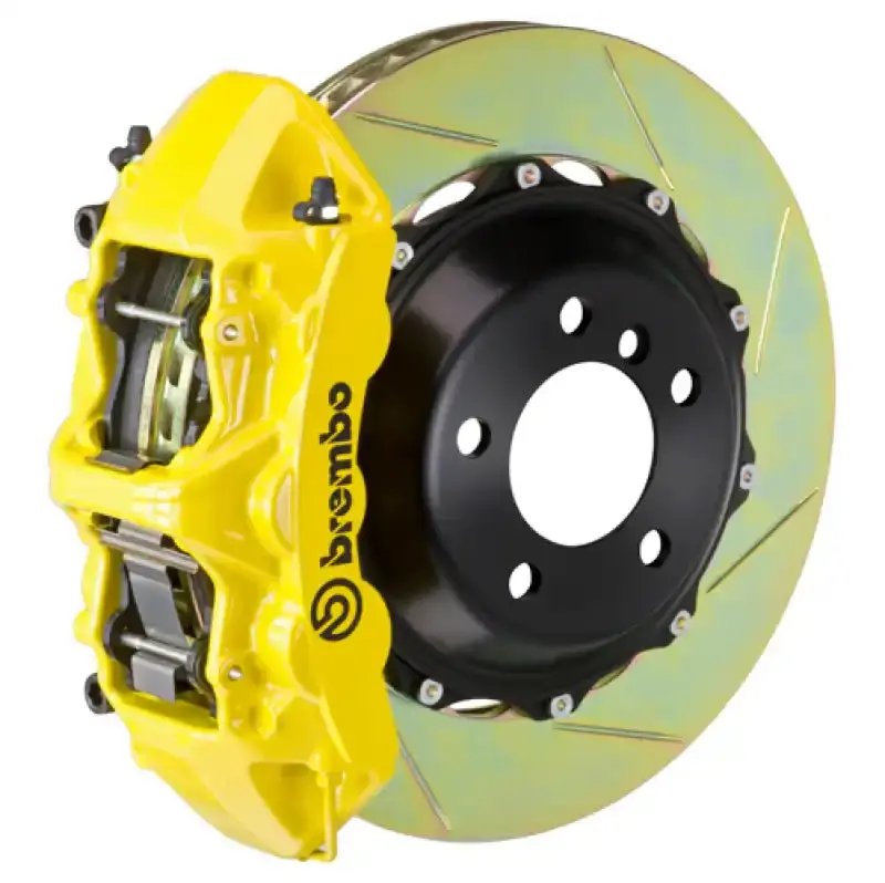 Brembo Gt Front Brake Kit For Porsche 997.1 Carrera (2005–2008) – 6-Piston Calipers, Slotted 380X32Mm Rotors 1