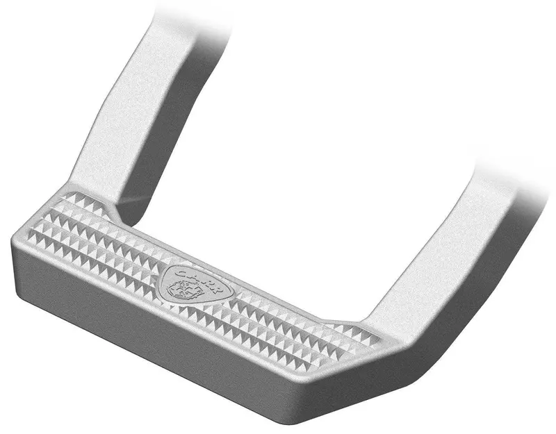 Carr Ld Step Assist Kit – Titanium Silver Powder-Coated Side Steps (Pair) 1