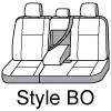 Covercraft Custom-Fit Seat Covers For 2021–2022 Ford F-250 Super Duty Crew Cab – Chssrr Series, Black 1