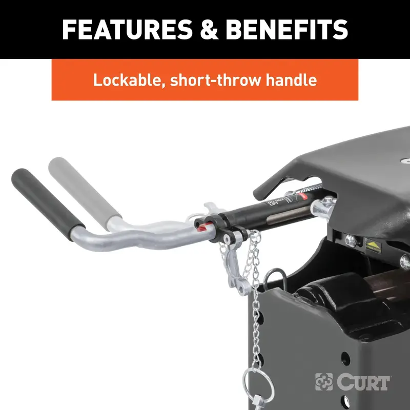 Curt Q20 5Th-Wheel Hitch – Silverado/Sierra 2500/3500 Hd With 8-Foot Bed Puck System 1