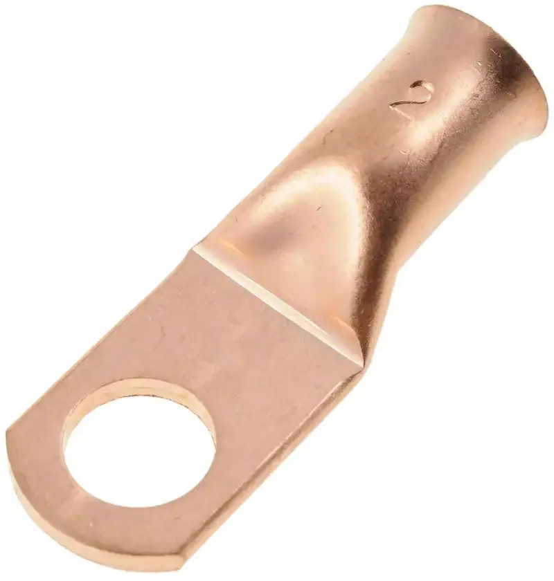 Dorman Conduct-Tite Battery Cable Eyelets – 3/8" Opening, 2-Gauge Copper (Set Of 2) 1