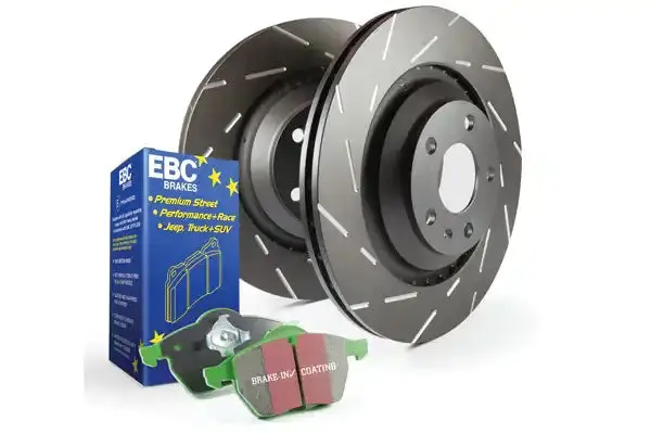 Ebc S2Kr2244 Precision-Slotted Brake Rotors Featuring Noise-Reducing Narrow Slot Design 1
