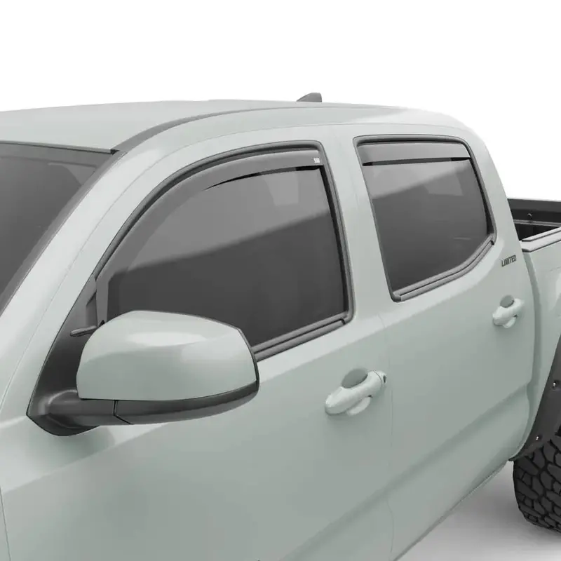 Egr 575081 Ventvisor – In-Channel Window Deflectors For 2016–2023 Toyota Tacoma Crew Cab 1