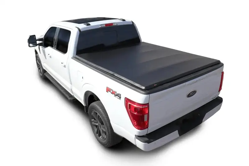 Enthuze Ent115 Soft Tri-Fold Tonneau Cover – No Cargo Channel Required 1