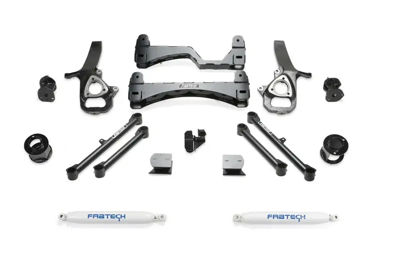 Fabtech K3093 6-Inch Lift System With Performance Shocks For 2019–2021 Ram 1500 2Wd 1