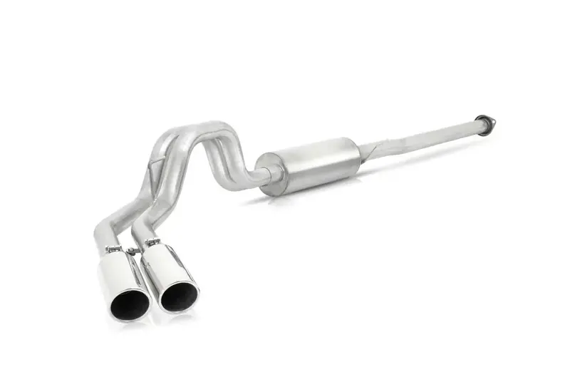Gibson Performance Exhaust 9221 Cat-Back Dual Exhaust System – Aluminized Steel, Sport Tuned 1