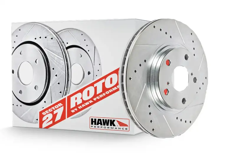 Hawk Performance Sector 27 Rear Brake Rotors – Hr4024 Model (Limited Stock) 1