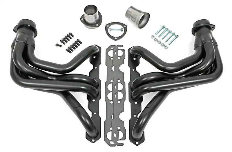 Hedman Hedders 69230 Full-Length Uncoated Headers – 1-5/8" Tube, 3" Collector 1