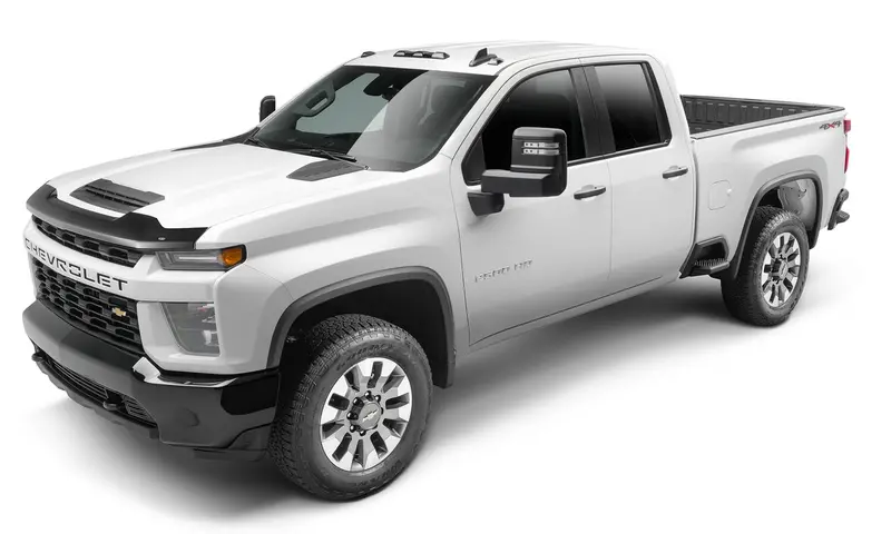 Husky Liners 2842167 Aeroskin Hood Protector – Smoke-Tinted Deflector Shield 1