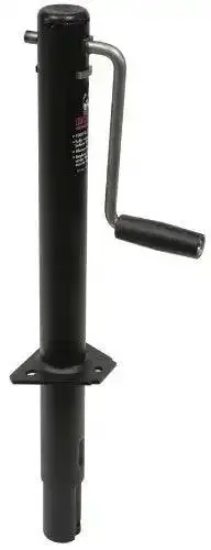 Husky Towing Round A-Frame Trailer Jack – 1,000-Lb Capacity, Bolt-On Or Weld-On Mount 1