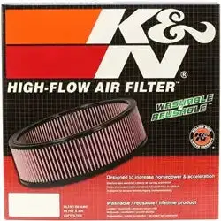K&N E-2840 Washable High-Performance Replacement Air Filter 1