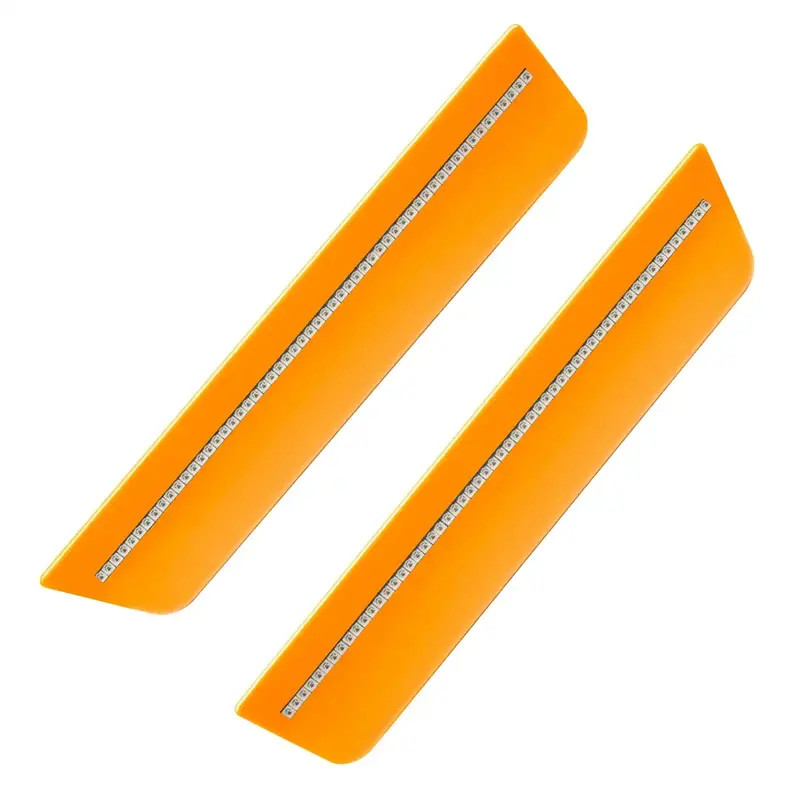 Oracle Lighting 9834-Pl4-C Concept Sidemarker Kit – Clear Lens With Orange Header (Rear Only) 1