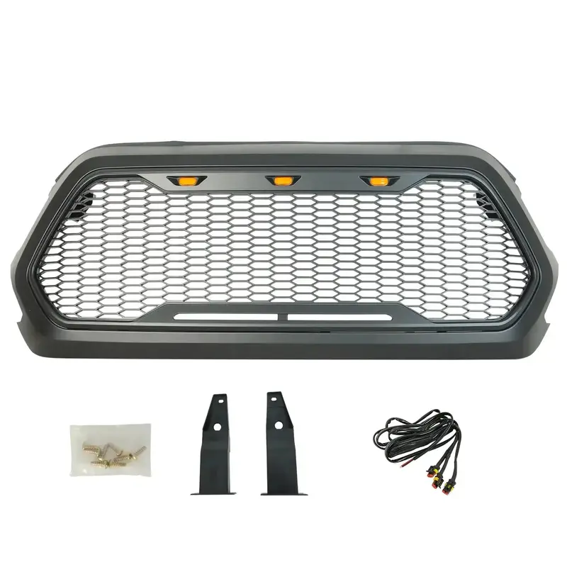 Paramount Automotive 41-0171Mb Led Grille – Matte Black Impulse Design For Enhanced Front End Styling 1