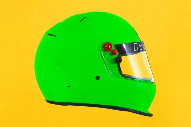Pro20 Sa2020 Large Flo-Green Motorcycle Helmet – Dot-Certified Safety Gear 1