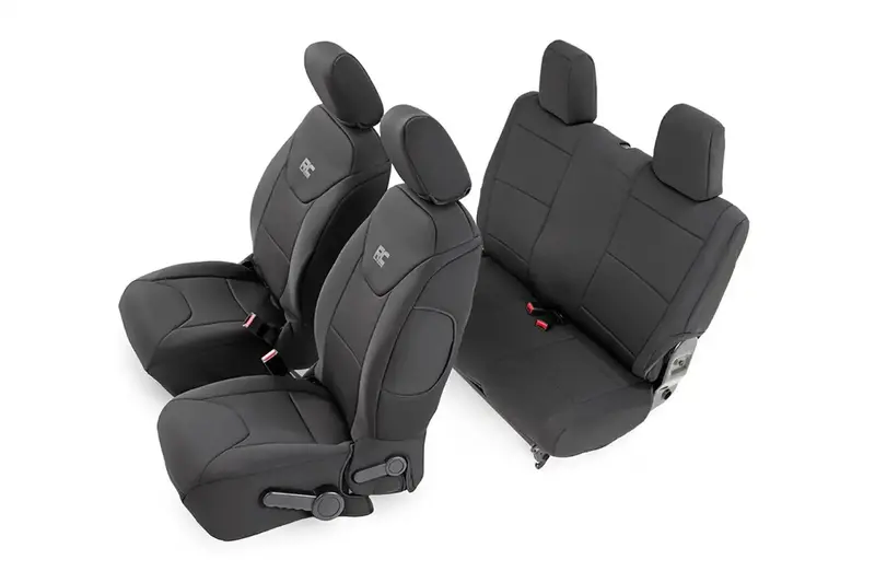 Rough Country 91006 Custom-Fit Seat Cover Set For Interior Protection 1