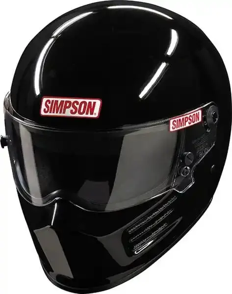Simpson Bandit 2020 Racing Helmet – Large, Black (Model 7200032) 1