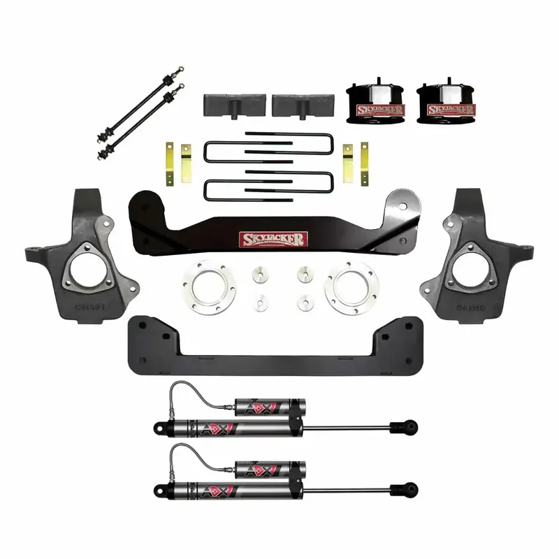Skyjacker C7360Pk-X 4-Inch Lift Kit With Adx 2.0 Remote Reservoir Shocks 1