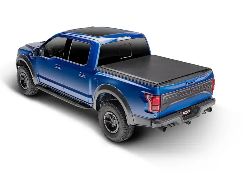 Truxedo Deuce 798301 Soft Roll-Up Tonneau Cover – Black, Fits 2015–2023 Ford F-150 (6'7" Bed) 1