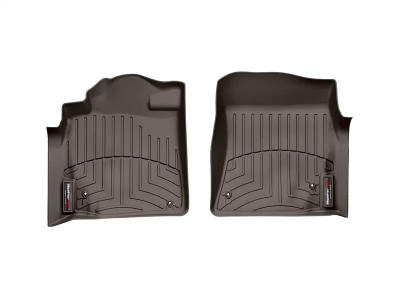 Weathertech Digitalfit Floorliner – Precision-Cut Cocoa-Colored Front Interior Liners 1
