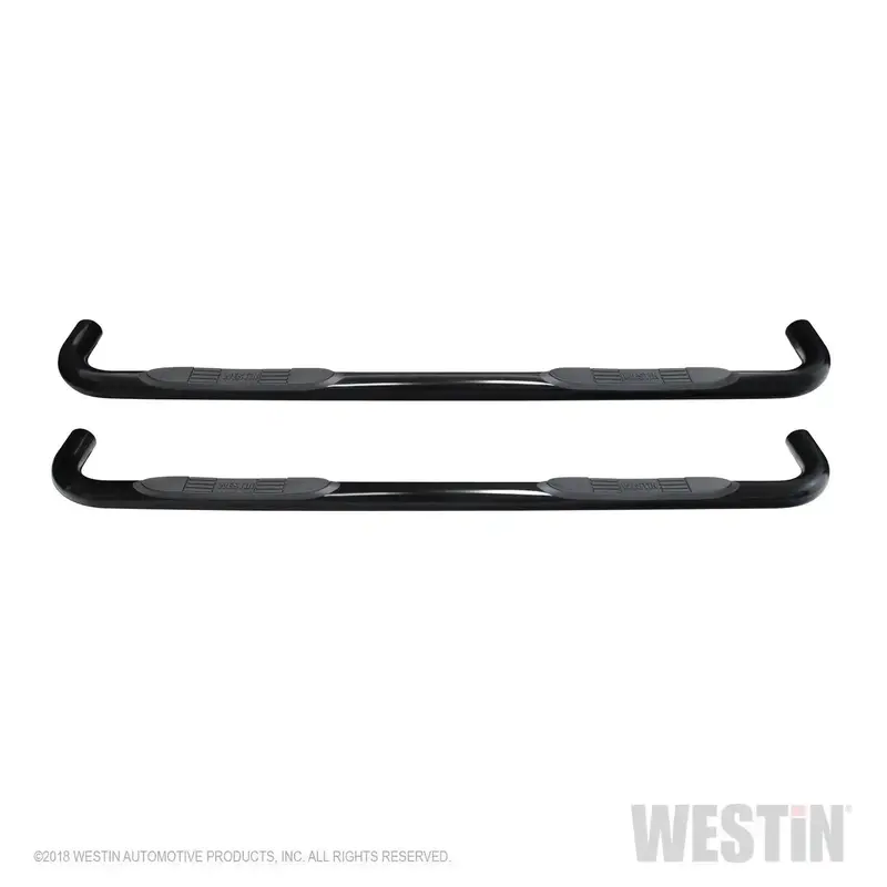 Westin 23-4135 E-Series 3-Round Nerf Step Bars – Black Finish For Crew Cab Trucks 1