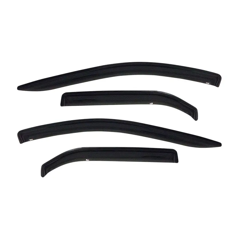 Westin 72-69496 Slim 4-Piece Smoke Wind Deflector Kit For Truck Cab 1