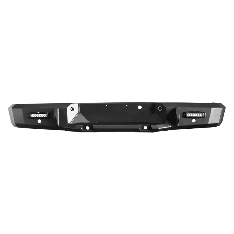 Westin Hdx Textured Black Rear Bumper With Integrated Sensor Cutouts – Model 58-240905S 1