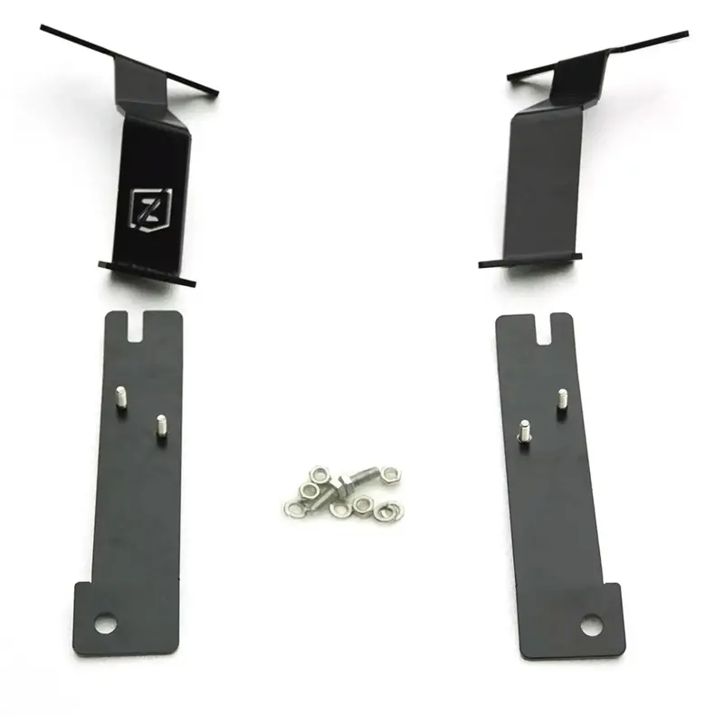 Zroadz Z365462 A-Pillar Led Mounting Brackets – Hood Hinge Integration For Ford F-250/F-350 1